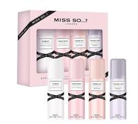 Miss So - Coffret Brume pour le Corps Femmes 4 x 50 ml -