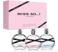 Miss So Perfume Gift Set For Women... Premium Female Fragrance Set, Starlet, Love Potion, Sugar Rush Eau De Parfum, Travel Perfumes For Girls (3 X 30ml)