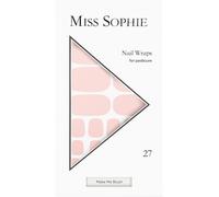 Miss Sophie Feuilles pour ongles Make Me Blush Pedicure Wrap 27 Pce 27 Pce