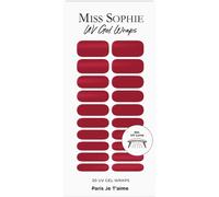 Miss Sophie Films à ongles UV Paris Je T'aime 20 Pce 20 Pce