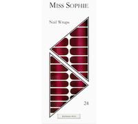 Miss-Sophie Ongles Feuilles-pour-onglesBordeaux Wine Nail Wrap 24 Stk.