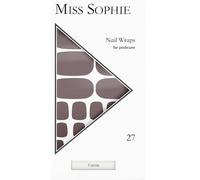 Miss-Sophie Ongles Feuilles-pour-onglesCocoa Pedicure Wrap 27 Stk.