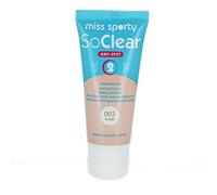Miss Sporty So Clear Fond de teint anti-tache 30 ml