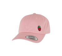 Miss Tee Strawberry Cotton Casquette en sergé rose MST286 Einheitsgröße