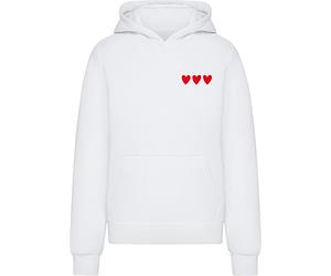 Miss Tee Femmes Amour Toujours Heart Ladies Fluffy Hoody MST389 XL