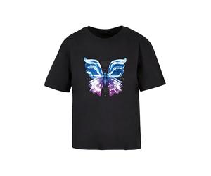 Miss Tee Mst034-chromed Butterfly Tee T-Shirt, Noir, XXXXXL Femmes