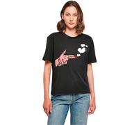 Miss Tee Mst105-girl Bang Tee T-Shirt, Noir, XXL Femmes