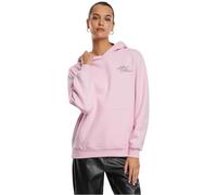 Miss Tee Mst209-give A Damn Ladies Fluffy Hoody Maillot de survêtement, Rose Doux, XL Femme