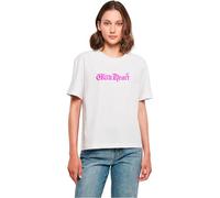 Miss Tee Mst349-ladies Wild Pink Tee T-Shirt, Blanc, XL Femmes