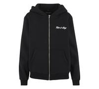Miss Tee Rise & Slay Sweat à Capuche zippé Moelleux pour Femme, Noir, S