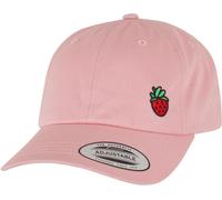 Miss Tee Strawberry Cotton Casquette en sergé rose MST286 Einheitsgröße