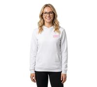Sweatshirt à capuche femme Miss Tee All We Need Is Love Blanc M