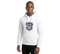 Sweatshirt Ã capuche femme Miss Tee Always On Fire Blanc XL
