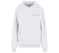 Miss Tee Mst371-always Trust Your Heart Ladies Fluffy Hoody Sweat-Shirt à Capuche, Blanc, S Femme