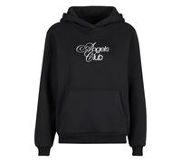 Miss Tee Angels Club Fluffy Hoodie Noir 4XL Femme