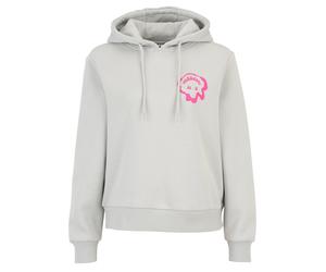 Miss Tee Sweat-shirt 'Every Things Nice' gris / rose, Taille L