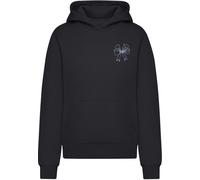 Miss Tee Sweat-shirt 'Good Vibes Bow' noir / blanc, Taille XL