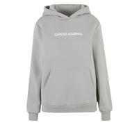 Miss Tee Sweat-shirt gris clair / blanc, Taille 5XL