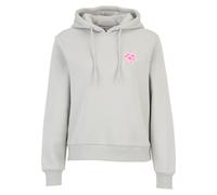 Miss Tee Sweat-shirt 'Self Love Club' gris / rose clair / noir, Taille XXL