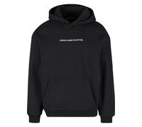 Miss Tee Sweat-shirt 'Started From The Bottom EMB' noir / blanc, Taille XL