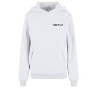 Miss Tee Sweat-shirt 'Take It Easy' orange / éosine / noir / blanc, Taille M