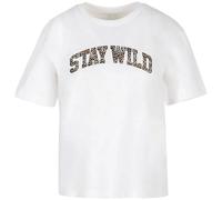Miss Tee T-shirt à Manches Courtes Stay Wild Leo