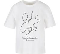 Miss Tee T-shirt femme Drink Coffee Be Awesome MST362 S