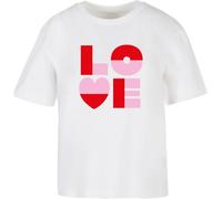Miss Tee T-shirt femme Love Heart Letters MST363 S