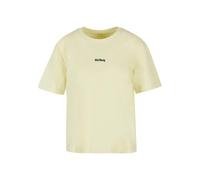 Miss Tee T-shirt 'Girl Gang' crème / orchidée / rose foncé / noir, Taille S