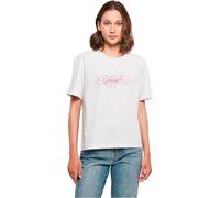 Miss Tee T-Shirt Sweet Disaster, Blanc., 4XL Grande Taille