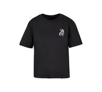 Miss Tee T-shirt 'Wildest Dreams' noir / blanc, Taille L
