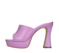 Miss Unique Sandales pourpre Viola Blu e verdi 36