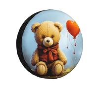 Miss You Bear - Housses de pneu de secours imperméables et anti-poussière - Résistantes aux intempéries - Pour remorque, VUS, camion