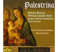Missa Brevis / Missa Lauda Sion by PALESTRINA,G. [Audio CD] NEUF