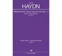 Missa brevis Sti Joannis de Deo(Kleine Orgelmesse) - SATB + accompaniment - Conducteur