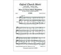 [(Missa de Sancta Maria Magdalena in D: For Unison Voices and Organ: Vocal Score)] [Author: Healey Willan] published on (November, 2007)