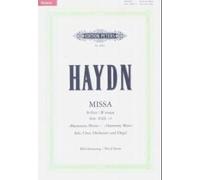 Missa In B Flat Hob. Xxii:14 Harmony Mass (Vocal Score)