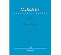 Missa in C KV 317 "Krönungsmesse". Klavierauszug, Urtextausgabe. BÄRENREITER URTEXT