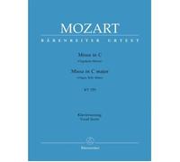 Missa In C Major K.259 / Vocal Score