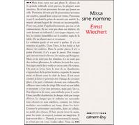 Missa sine nomine - Ernst Wiechert - Calmann-Levy - broché - Roman