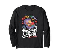 Missed You All Welcome Back School Lunch Lady Manche Longue