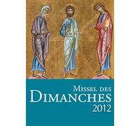 Missel des dimanches 2012