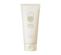 Missha Creamy Latte Cleansing Foam Green Tea - Mousse Nettoyante au Lait Crémeux au Thé Vert, Nettoyant visage moussant à l'extrait de thé vert et lait, pour une peau propre et douce.