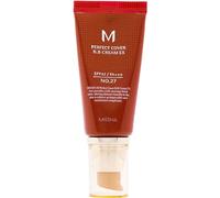 MISSHA - Crème BB Perfect Cover EX SPF42 PA+++ 50 ml | Couverture Impeccable | Protection Solaire UVA/UVB | Peau Radieuse et Uniforme, Marron, 1 ml
