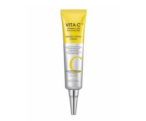 MISSHA - Crème Toning Vita C Plus Eraser | Réduit les Taches Sombres | Peau Radieuse et Uniforme | Texture Légère et Hydratante | Bienfaits Antioxydants, Naturelle, 30 ml