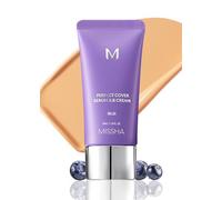 MISSHA M PERFECT COVER Sérum BB CREAM No.25 Beige chaud, couleur hydratante, complexe de superaliments, couverture modulaire, peau de cristal, sans PA