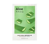 Missha Masque tissu visage Airy Fit – Aloe Vera hydratant et apaisant – 1 pièce