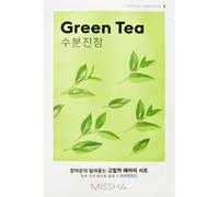 Missha - Masque visage Airy Fit au thé vert apaisant et hydratant - 20 g