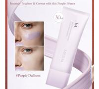 MISSHA Radiant Primer - Base de maquillage éclaircissante et lissante | Masque les pores, hydrate, illumine | Primer de maquillage perfecteur de pores radieux, texture légère et contrôle de l'huile, m
