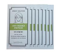 MISSHA - Speedy Solution Anti Trouble Patch Set | 24 Patchs pour Boutons et Points Noirs | Réduit l'Inflammation et Absorbe le Sébum | Protection Bactérienne | Pour une Peau Claire et Saine